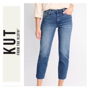 Kut From The Kloth Rachael Fab Ab Mom High Rise Jeans Size 8 x 25.5